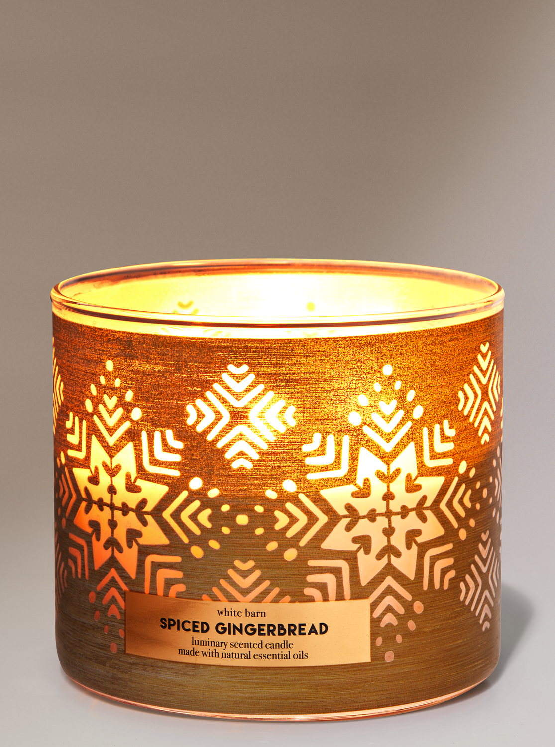 bath and body works spiced gingerbread swirl candle